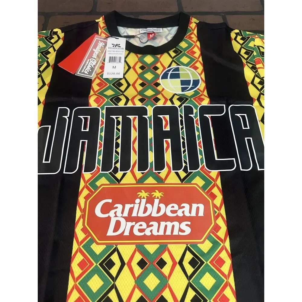 JAMAICA 1990 World Cup‎ Soccer Jersey~Never Worn~ M ,L, XL, 2XL - Picture 6 of 6